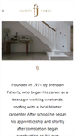 Mobile Screenshot of fahertyjoinery.com